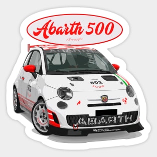 ABARTH 500 502 Sticker